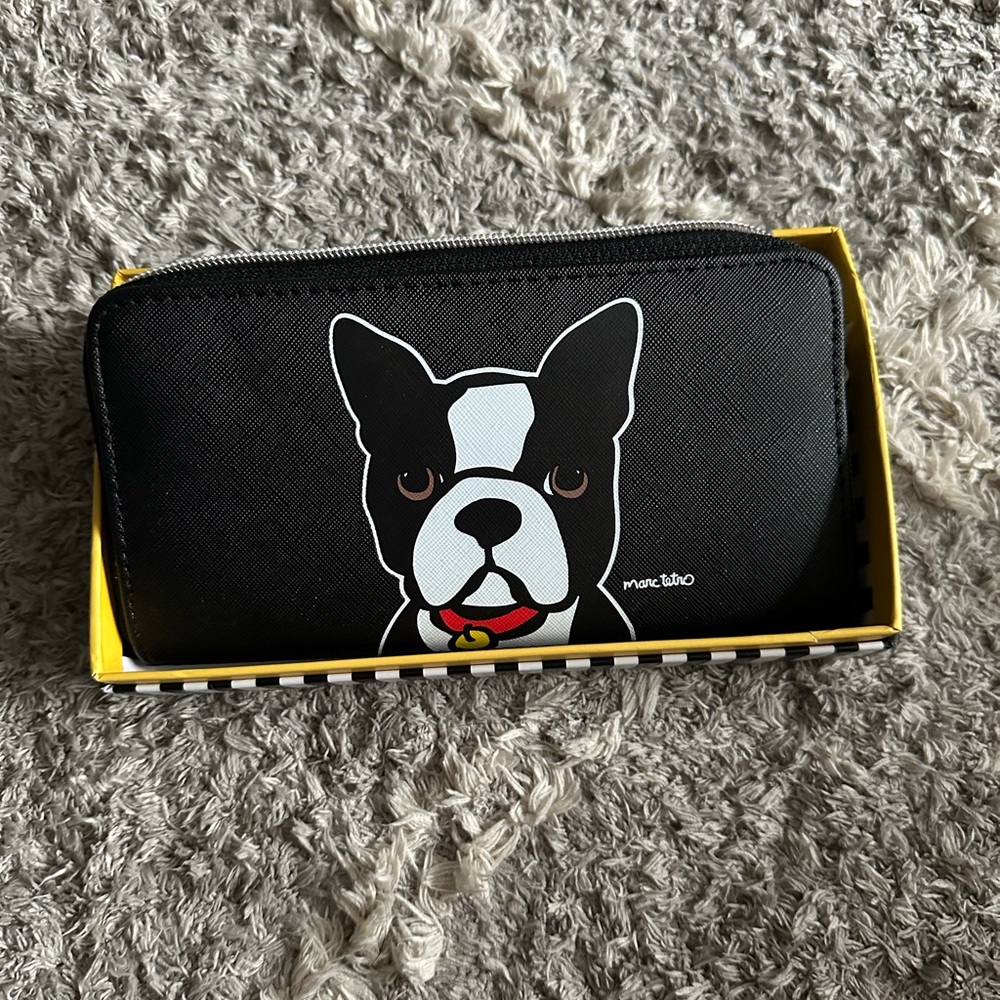 Boston Terrier/French Bulldog Wallet